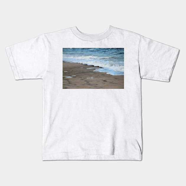 Tide Coming In Kids T-Shirt by Cynthia48